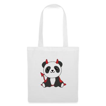 Panda Halloween Sweet Devil Kids Costume de sorcière - Sac en tissu - blanc - Devant