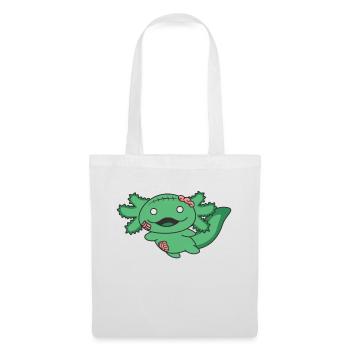 Axolotl Halloween Zombie Costume - Sac en tissu - blanc - Devant