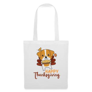 thanksgiving day outfits turkey jack Russell Pie - Tote Bag - white - Front