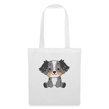 Australian Shepherd Cute Dogs Funny Dogs - Tote Bag - white - Front