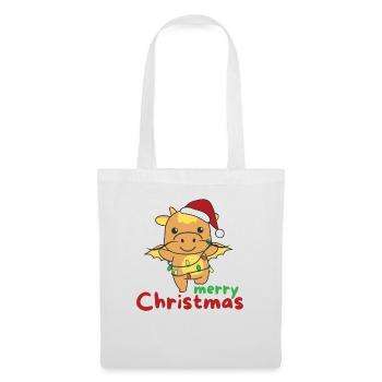 Dragon Merry Christmas Winter Animals Dragon - Tote Bag - white - Front