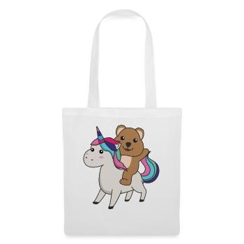 quokka licorne animaux mignons licornes quokkas - Sac en tissu - blanc - Devant