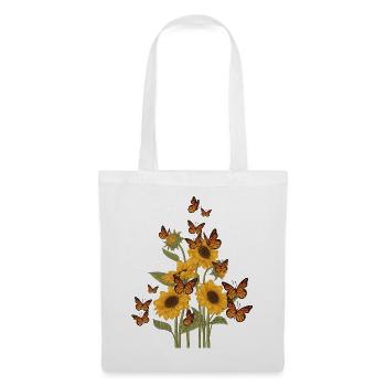 Butterfly Tree Beautiful Animal Butterflies Tree - Tote Bag - white - Front