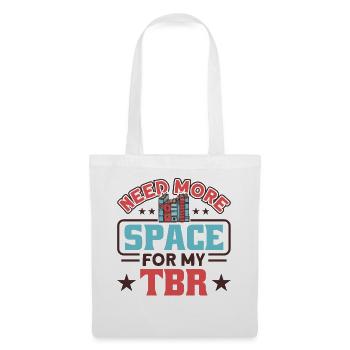 Book lover design with books for literature - Tote Bag - white - Front