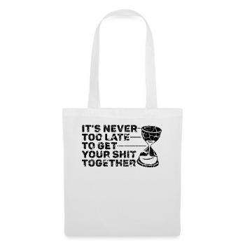 Positive Inspiration Men Women Funny Motivation - Tote Bag - white - Front