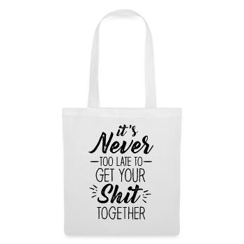 Positive Inspiration Men Women Funny Motivation - Tote Bag - white - Front
