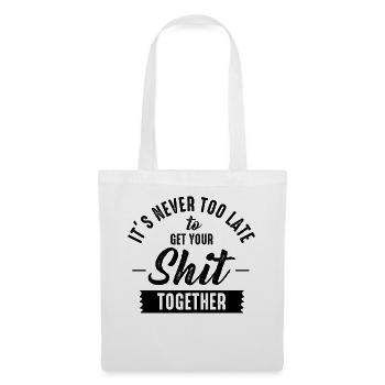 Positive Inspiration Men Women Funny Motivation - Tote Bag - white - Front