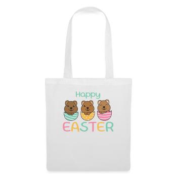 sweet quokkas for Easter with Easter eggs quokka - Tote Bag - white - Front