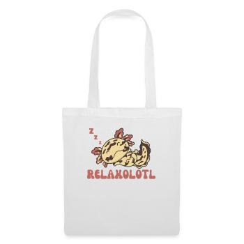 Relaxolotl Axolotl Lover Cute Animals Relax - Tote Bag - white - Front