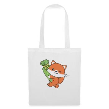 bye bye kindergarten hello school Fuchs - Tote Bag - white - Front
