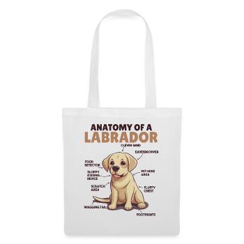 Dog explanation Anatomy of a Labrador - Tote Bag - white - Front