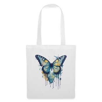 Watercolor Butterfly - Tote Bag - white - Front