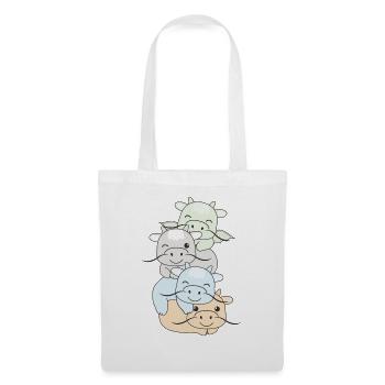 Unlabeld Flag Pride LGBTQ Cute Dragon - Tote Bag - white - Front