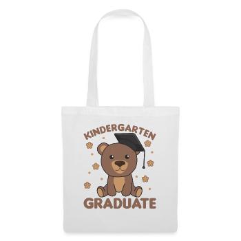 Kids Kindergarten graduate Bear Graduation - Tote Bag - white - Front