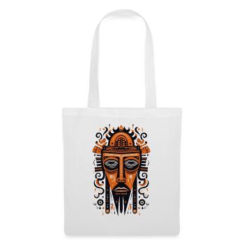 Je rêve, donc je suis, un masque - Sac en tissu - blanc - Devant