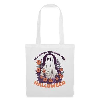 It's never too early for Halloween groovy ghost - Tote Bag - white - Front