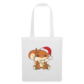 Squirrels Christmas Winter Animals Squirrels - Tote Bag - white - Front