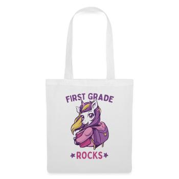Hello 1st Grade - Hello First Grade Rocks - Tote Bag - white - Front