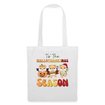 Tis' the Hallothanksmas Season Hamster - Tote Bag - white - Front