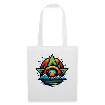 La nature est la star - Sac en tissu - blanc - Devant