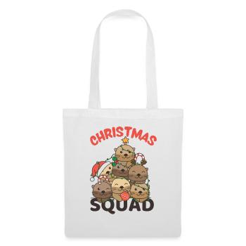 Otter Christmas Tree Christmas Squad Otter - Tote Bag - white - Front