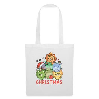 Dinosaur Christmas Tree Merry Christmas - Tote Bag - white - Front