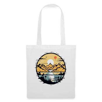 C’est ma place dans la nature - Sac en tissu - blanc - Devant