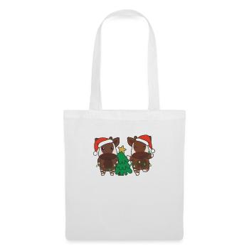 Okapi Christmas Winter Animals Okapis - Tote Bag - white - Front