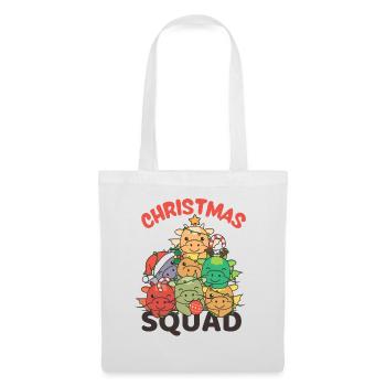 Dragon Christmas Tree Christmas Squad Dragon - Tote Bag - white - Front