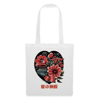 Le Temple de l’Amour - Sac en tissu - blanc - Devant