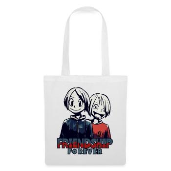 Anime Manga Friends: Friendship Forever - Tote Bag - white - Front