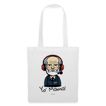 Psychotherapy Customer Service: Sigmund, your mom - Tote Bag - white - Front