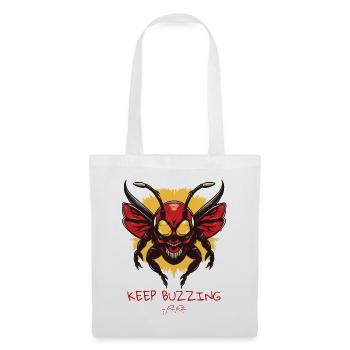 keep humming, monster bee the monster bee - Tote Bag - white - Front