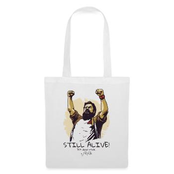 Réussi et toujours vivant, mais mort à l’intérieur - Sac en tissu - blanc - Devant
