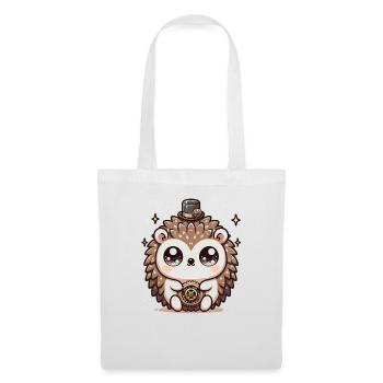 Kawaii Steampunk Hedgehog Fantasy Hedgehog Lover - Tote Bag - white - Front