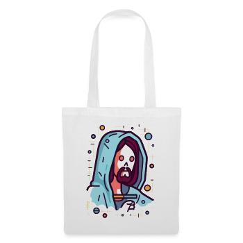 Christ, cher Seigneur, Jésus, Sauveur - Sac en tissu - blanc - Devant