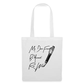 Be yourself, be wild - Tote Bag - white - Front