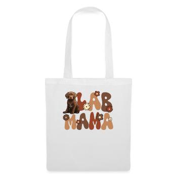 Labrador Retriever Groovy Lab Mom - Tote Bag - white - Front