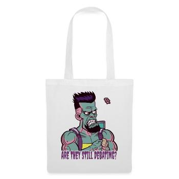 Average citizen: Is there still a debate? - Tote Bag - white - Front