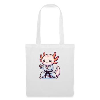 Sports Axolotls Martial Arts Karate Axolotl - Tote Bag - white - Front