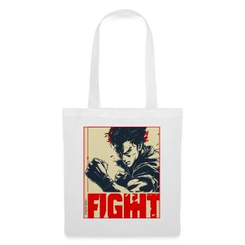 Poster: Martial-Arts Manga Anime Combat - Tote Bag - white - Front