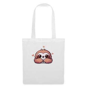 Kawaii Sloth Cute Pattern - Tote Bag - white - Front
