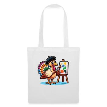Thanksgiving Artiste Turquie Peintre - Sac en tissu - blanc - Devant