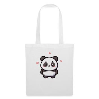 Kawaii Panda Cute Pattern - Tote Bag - white - Front
