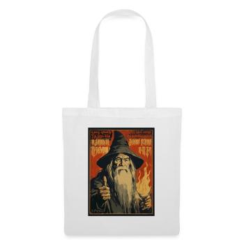 Parodie de la guilde des mages gris - Sac en tissu - blanc - Devant