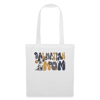 Dalmatien Groovy Dalmatien Maman - Sac en tissu - blanc - Devant