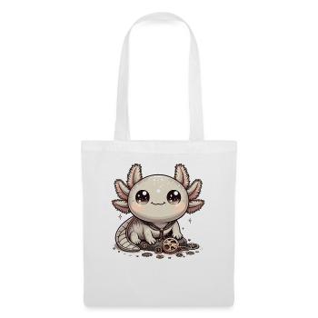 Kawaii Steampunk Axolotl Fantasy Axolotl Lover - Tote Bag - white - Front