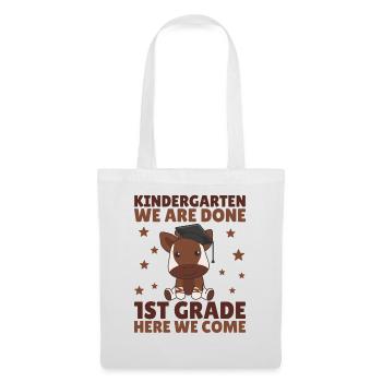 Kids Kindergarten graduate Okapi 1st grade - Stoffbeutel - Weiß - Vorne