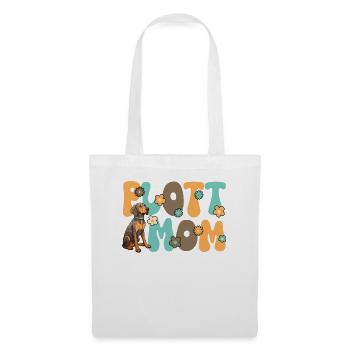 Plott Hound Groovy Plott Mom - Stoffbeutel - Weiß - Vorne