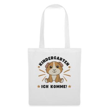 Kindergarten I'm coming! Guinea pig - Tote Bag - white - Front